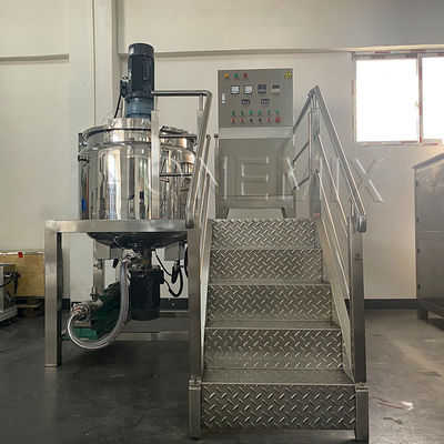 छोटे तरल साबुन बनाने की मशीन 300L शैंपू मिक्सर मशीन