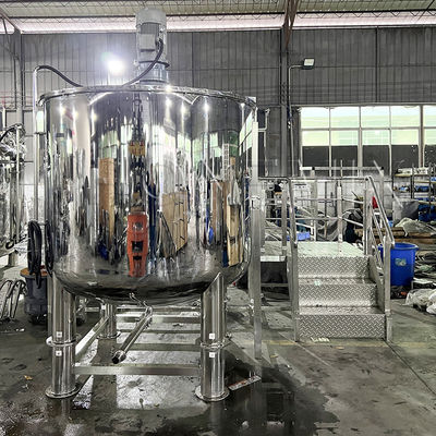 उद्योग कपड़े धोने की डिटर्जेंट साबुन बनाने की मशीन 3000L स्टेनलेस स्टील
