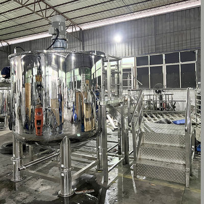 उद्योग कपड़े धोने की डिटर्जेंट साबुन बनाने की मशीन 3000L स्टेनलेस स्टील