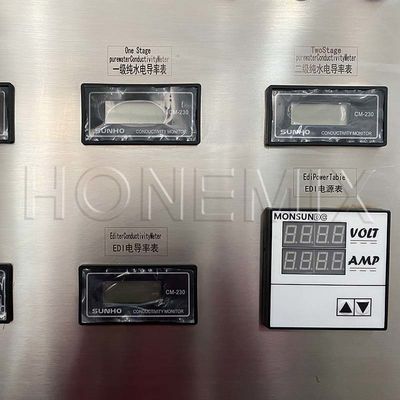 उद्योग स्टेनलेस स्टील दो चरण रिवर्स ऑस्मोसिस प्रणाली स्वचालित