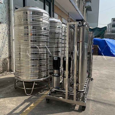 380V आरओ जल उपचार मशीन 500L रिवर्स ऑस्मोसिस जल निस्पंदन प्रणाली