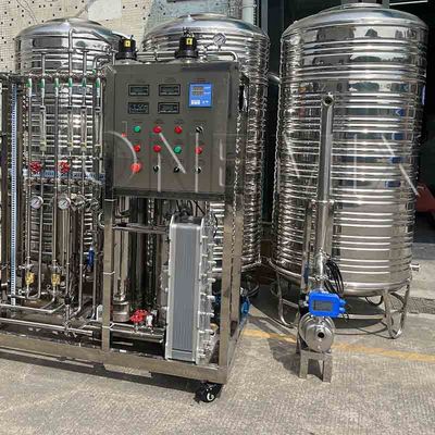 380V आरओ जल उपचार मशीन 500L रिवर्स ऑस्मोसिस जल निस्पंदन प्रणाली