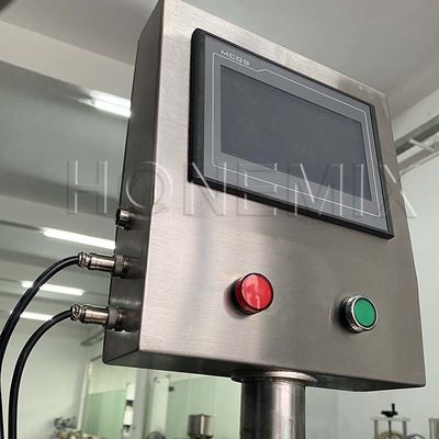 ऑटो पाउडर प्रेस मशीन 2KW मात्रात्मक कॉस्मेटिक पाउडर भरने की मशीन