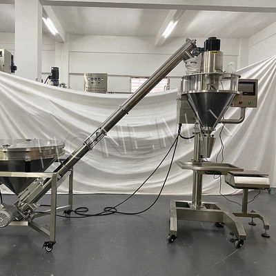 मात्रात्मक पाउडर प्रेस मशीन रोटरी 2KW स्वचालित पाउडर फीडर