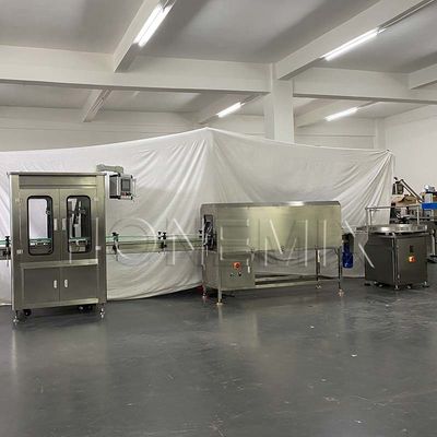 स्वचालित सहायक उपकरण 220V बोतल धोने की नसबंदी लाइन