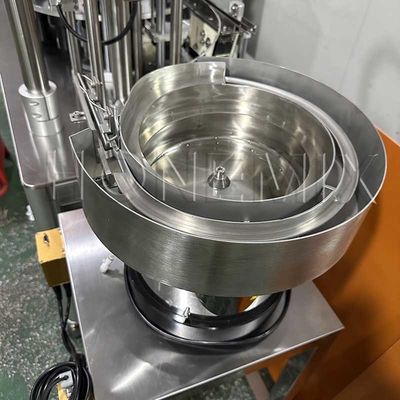 रोटरी क्वांटिटेटिव क्रीम भरने की मशीन 220V लिप ग्लॉस कंसीलर के लिए