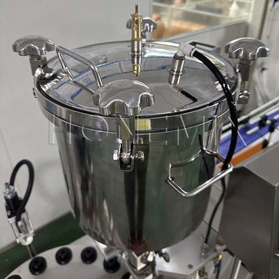 रोटरी क्वांटिटेटिव क्रीम भरने की मशीन 220V लिप ग्लॉस कंसीलर के लिए