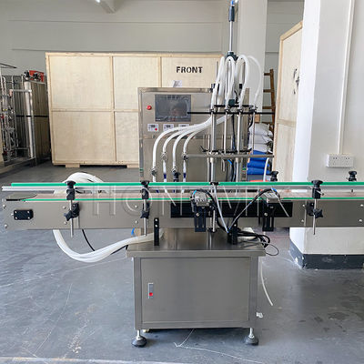 रेड वाइन जूस भरने और कैपिंग मशीन 220V स्वचालित तरल भरनेवाला
